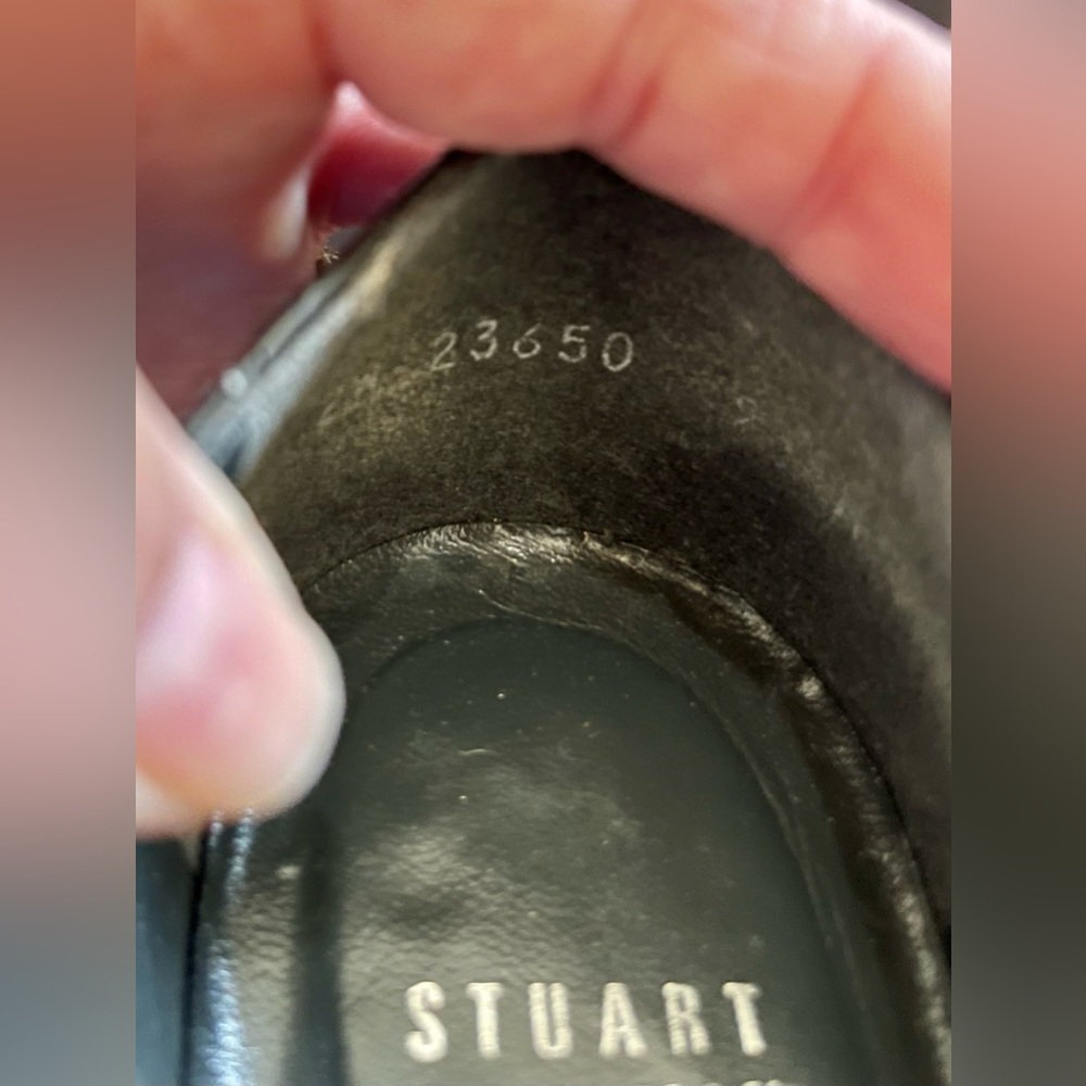 Stuart Weitzman Slip On Heels Black - image 8